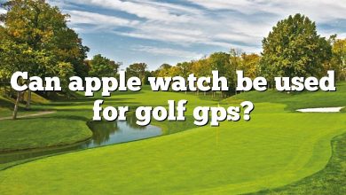 Can apple watch be used for golf gps?