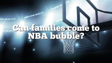 Can families come to NBA bubble?