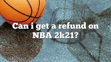 Can i get a refund on NBA 2k21?
