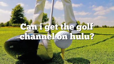 Can i get the golf channel on hulu?