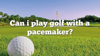 Can i play golf with a pacemaker?