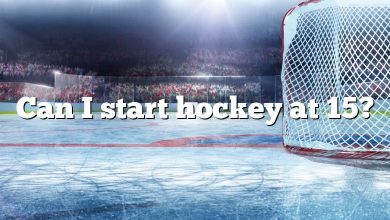 Can I start hockey at 15?