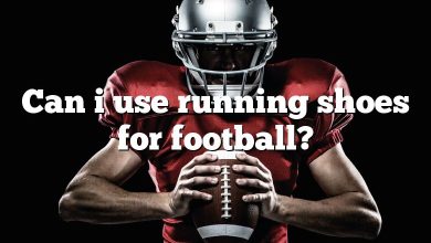 Can i use running shoes for football?