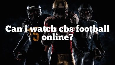 Can i watch cbs football online?