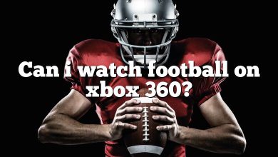 Can i watch football on xbox 360?