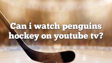 Can i watch penguins hockey on youtube tv?