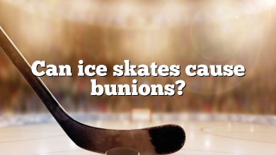 Can ice skates cause bunions?