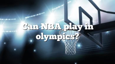 Can NBA play in olympics?