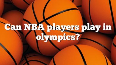 Can NBA players play in olympics?