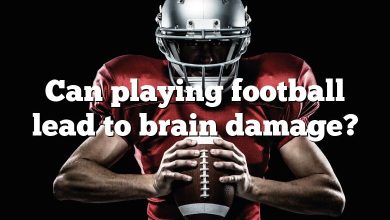 Can playing football lead to brain damage?