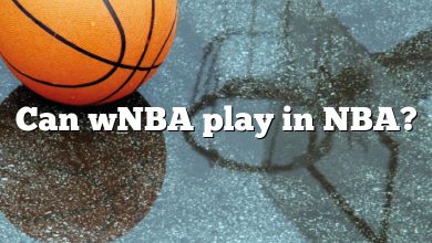 Can wNBA play in NBA?