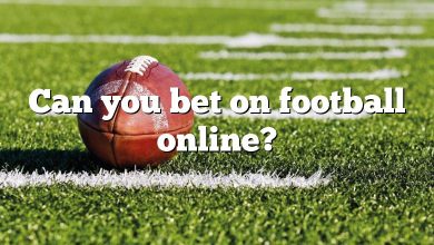 Can you bet on football online?