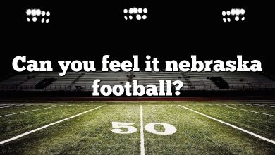 Can you feel it nebraska football?