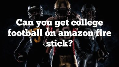 Can you get college football on amazon fire stick?