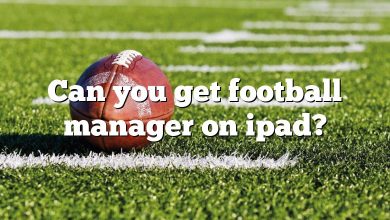 Can you get football manager on ipad?