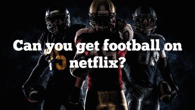 Can you get football on netflix?