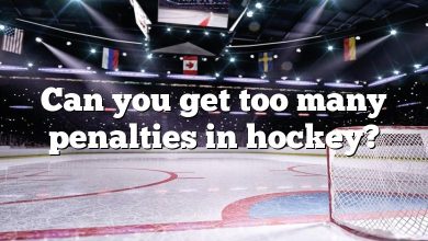 Can you get too many penalties in hockey?
