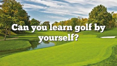 Can you learn golf by yourself?