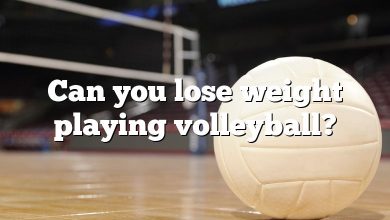 Can you lose weight playing volleyball?