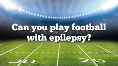 Can you play football with epilepsy?