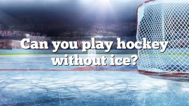 Can you play hockey without ice?