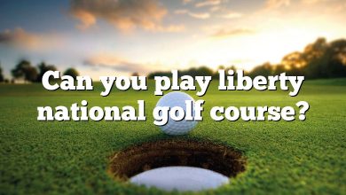 Can you play liberty national golf course?