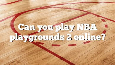 Can you play NBA playgrounds 2 online?