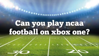 Can you play ncaa football on xbox one?