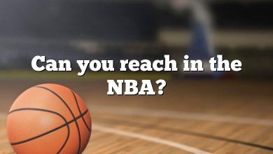 Can you reach in the NBA?