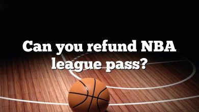 Can you refund NBA league pass?