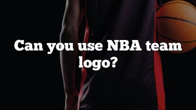 Can you use NBA team logo?