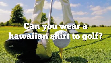 Can you wear a hawaiian shirt to golf?