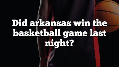 Did arkansas win the basketball game last night?