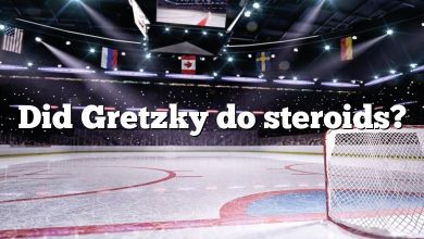 Did Gretzky do steroids?