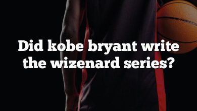 Did kobe bryant write the wizenard series?