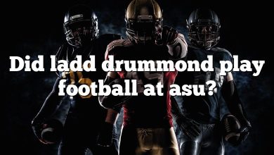 Did ladd drummond play football at asu?