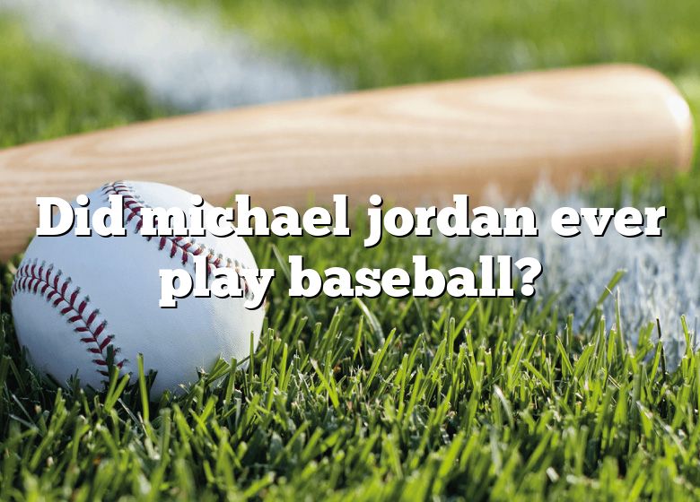 A look back at Michael Jordans Chicago White Sox career  MiLBcom