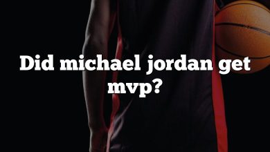 Did michael jordan get mvp?