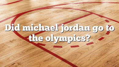 Did michael jordan go to the olympics?