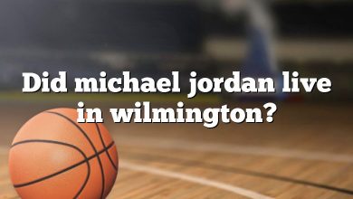 Did michael jordan live in wilmington?