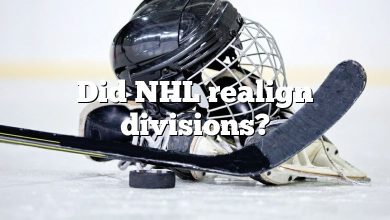 Did NHL realign divisions?