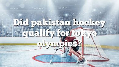 Did pakistan hockey qualify for tokyo olympics?