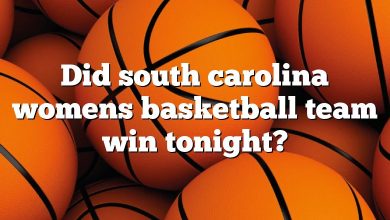 Did south carolina womens basketball team win tonight?