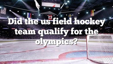 Did the us field hockey team qualify for the olympics?