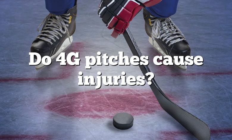 Do 4G pitches cause injuries?