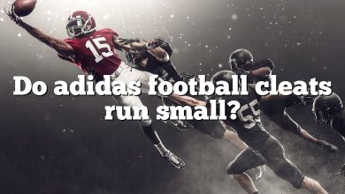 Do adidas football cleats run small?