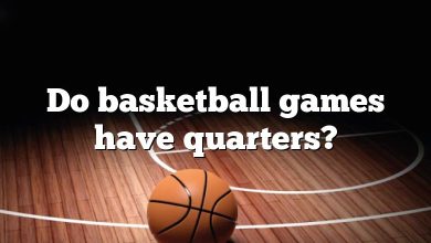Do basketball games have quarters?