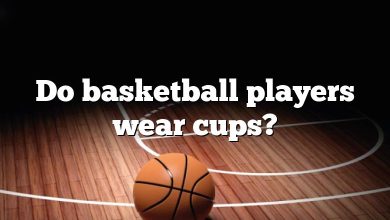 Do basketball players wear cups?