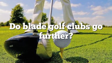 Do blade golf clubs go further?