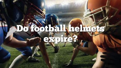 Do football helmets expire?